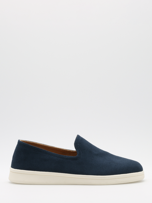 Roberto Rosso Genova Loafer suede navy